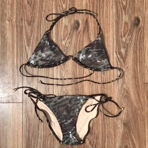 VS sequin swim suit
